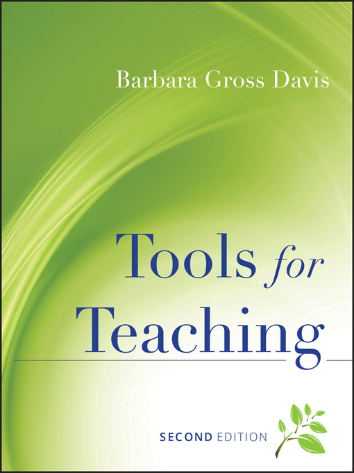Title details for Tools for Teaching by Barbara Gross Davis - Available